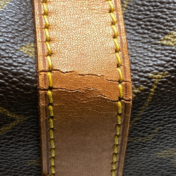Louis Vuitton Keepall Bandouliere Travel Business Trip Boston Bag Monogram